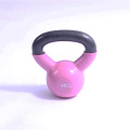 Kettlebell portátil revestido de borracha para ginástica doméstica ajustável